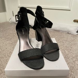 Stunning patent sandals